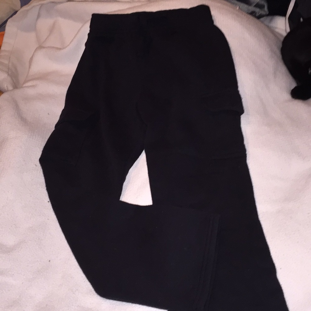 Boys fleece lined cargo pants